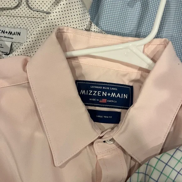 9 Mizzen+Main Dress Shirts - Picture 4 of 8